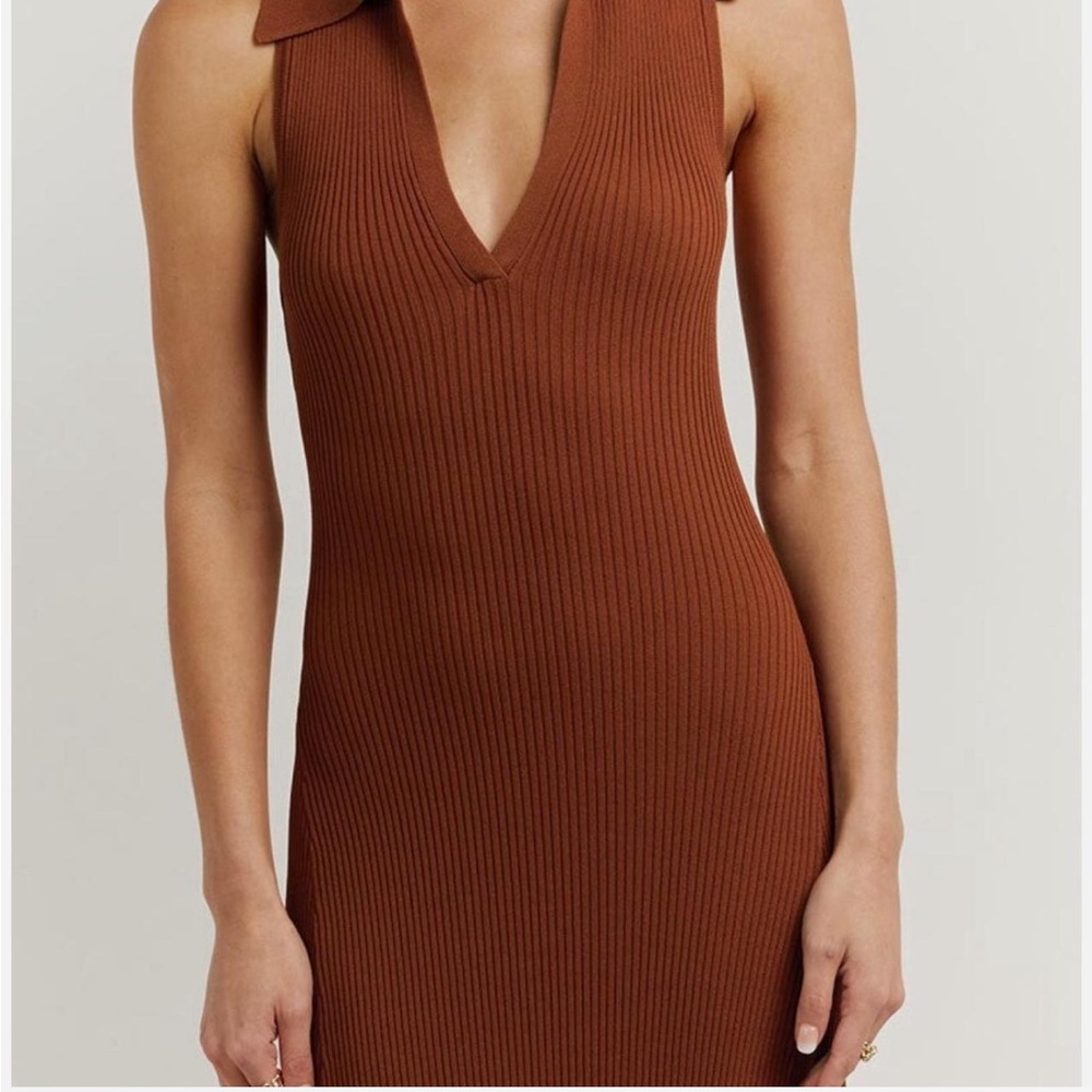 DISSH Hal Brown Sleeveless Dress - Picture 5 of 5